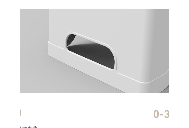Micro Fire Source New New Chinese Kitchen Storage Box Office Folder Storage Box Handle Pulley Storage Basket