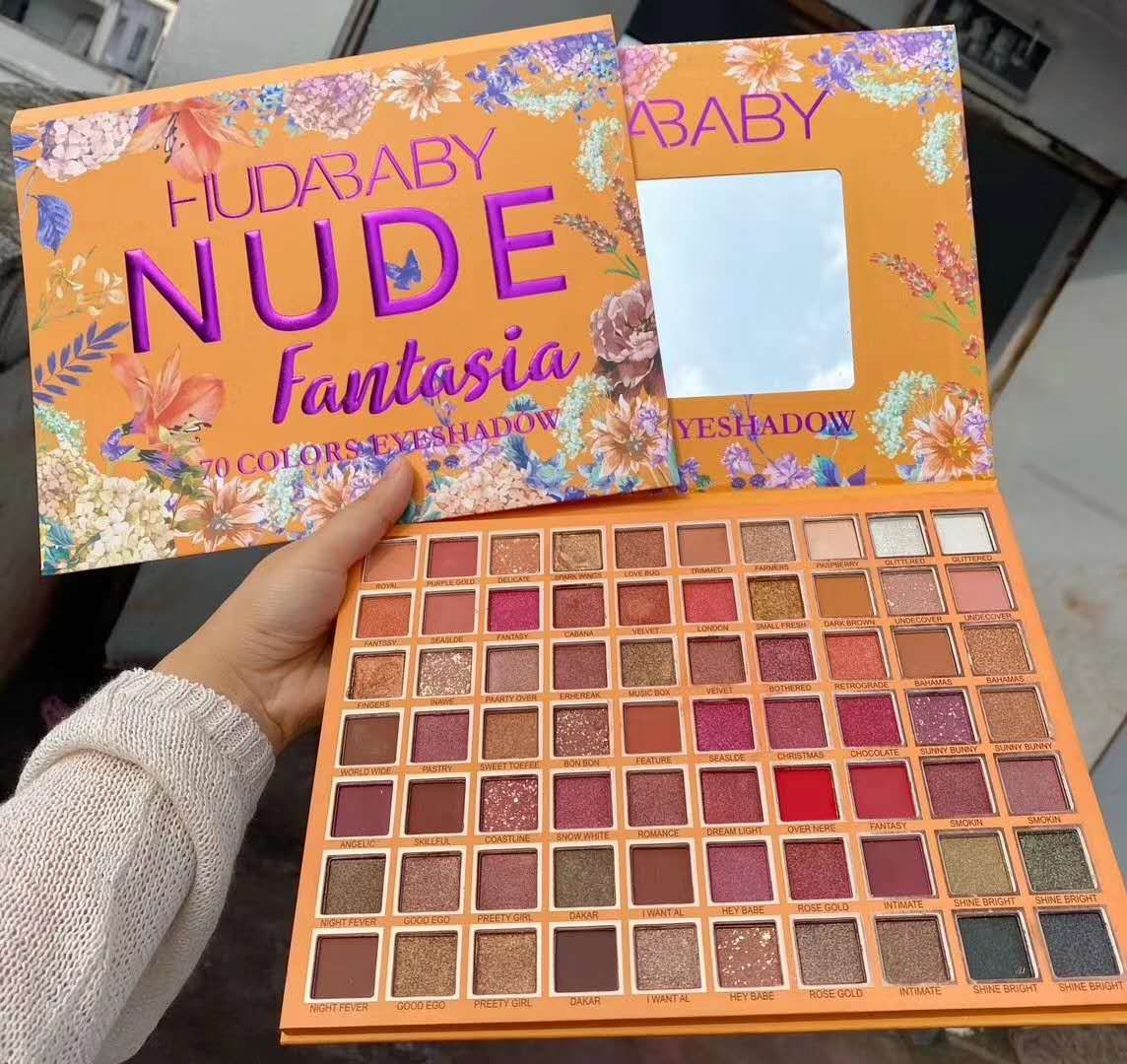 Eyeshadow palette shimmer matte Huda Baby