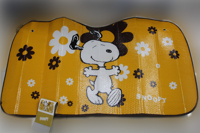 Cartoon Pattern Foldable Auto Front Rear Window Sun Shade Car Windshield Visor