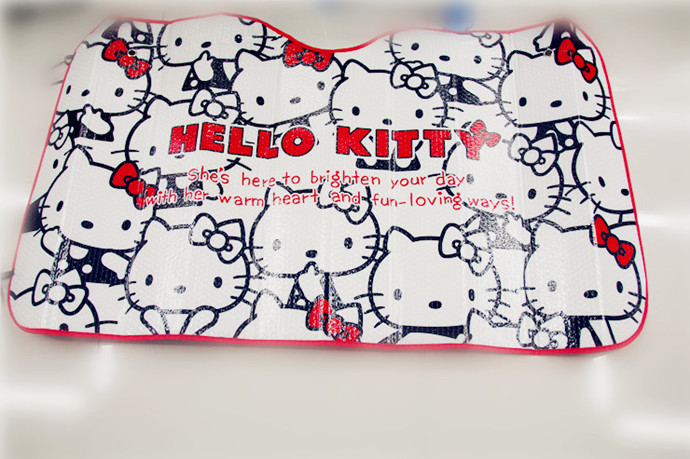 Cartoon Pattern Foldable Auto Front Rear Window Sun Shade Car Windshield Visor