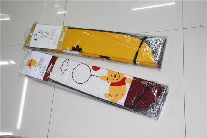Cartoon Pattern Foldable Auto Front Rear Window Sun Shade Car Windshield Visor