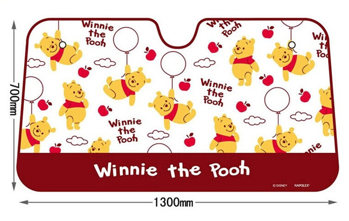 Cartoon Pattern Foldable Auto Front Rear Window Sun Shade Car Windshield Visor