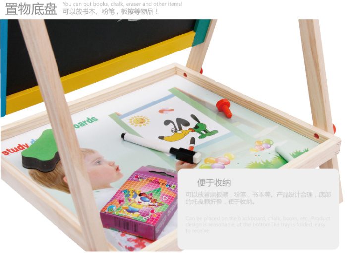 Small children's wooden color palette Small children's wooden color palette