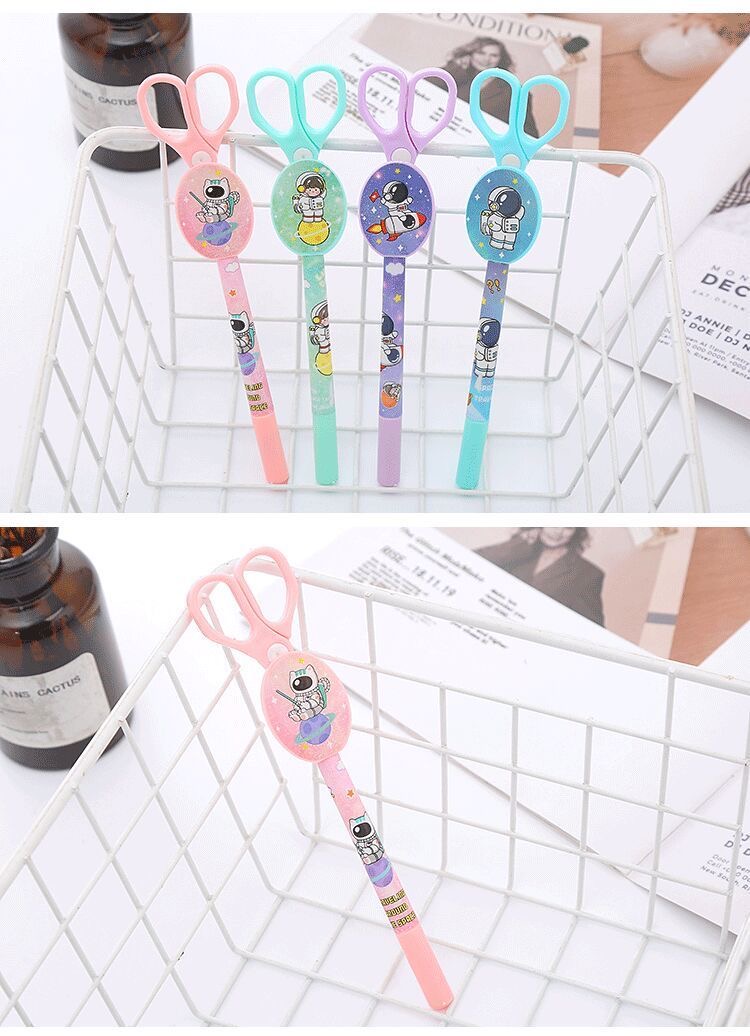 Creative Stationery Scissors Shape Gel Pen Student Children Fun Handmade Ball Pen Personalized Office Supplies Signature Pen Creative Stationery Scissors Shape Gel Pen Student Children Fun Handmade Ball Pen Personalized Office Supplies Signature Pen
