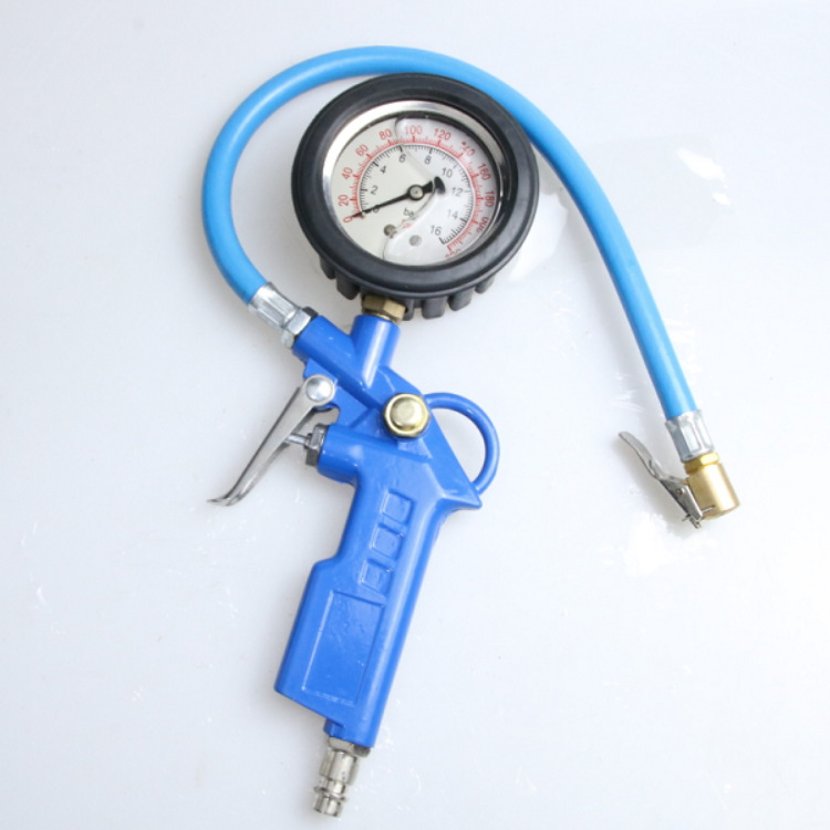 Factory Supply Tire Inflating Meter Deflated Inflatable Gun Tire Gun Pressure Measuring Inflating Meter with Oil Gauge Tire Inflator Factory Supply Tire Inflating Meter Deflated Inflatable Gun Tire Gun Pressure Measuring Inflating Meter with Oil Gauge Tire Inflator