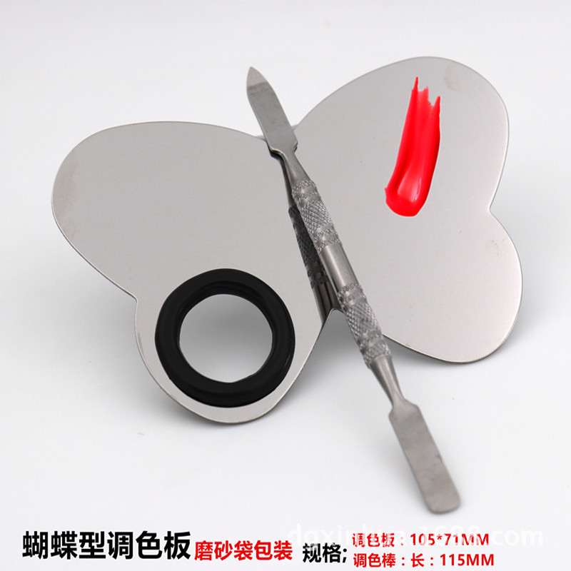 Stainless Steel Palette Makeup Palette Stainless Steel Palette Makeup Artist Supplies Beauty Tools Wholesale