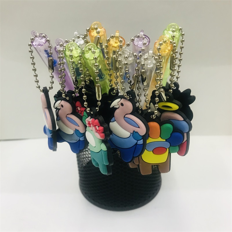 Creative Cartoon Animal Pendant Gel Pen 0.5 Blue Refill Cute Korean Style Erasable Pen Primary School Grade Learning Creative Cartoon Animal Pendant Gel Pen 0.5 Blue Refill Cute Korean Style Erasable Pen Primary School Grade Learning