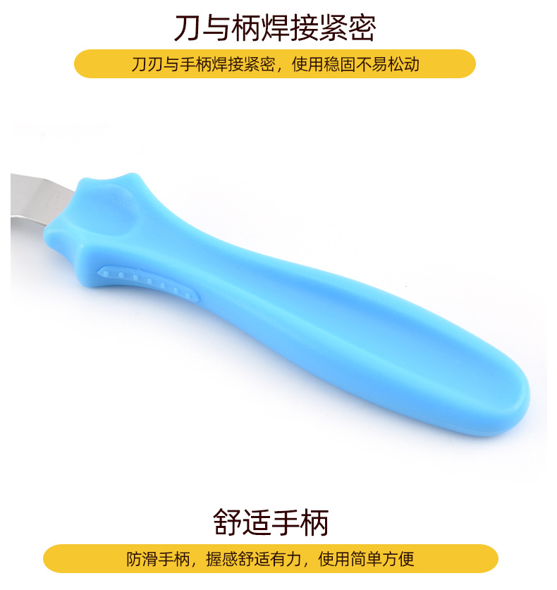 Three-Piece Set Butter Knife Cake Palette Knife Stainless Steel Spatula Set Baking Tool Spot Three-Piece Set Butter Knife Cake Palette Knife Stainless Steel Spatula Set Baking Tool Spot