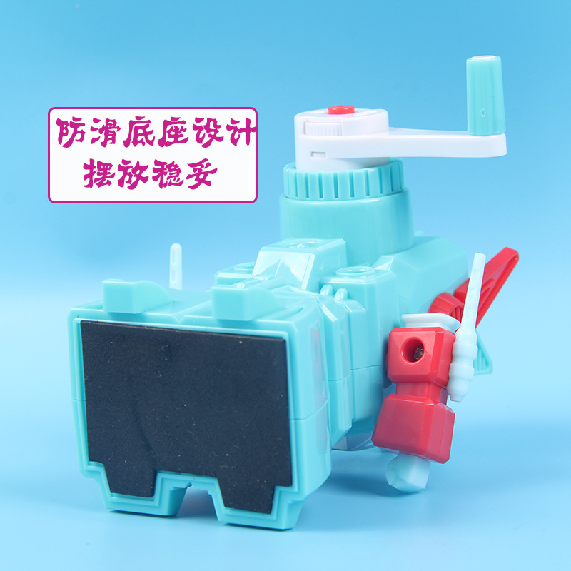 Factory Wholesale Pencil Pencil Shapper Hand-Cranked Primary School Student Pencil Sharpener Cartoon Cute Automatic Lead Pencil Sharpener Stationery Factory Wholesale Pencil Pencil Shapper Hand-Cranked Primary School Student Pencil Sharpener Cartoon Cute Automatic Lead Pencil Sharpener Stationery