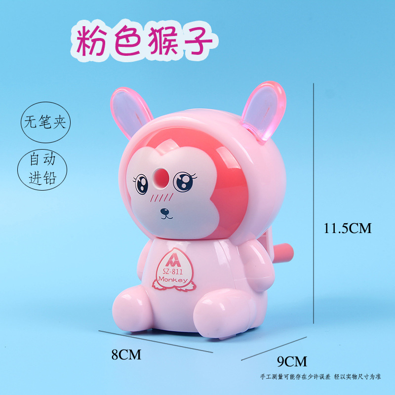 Factory Wholesale Pencil Pencil Shapper Hand-Cranked Primary School Student Pencil Sharpener Cartoon Cute Automatic Lead Pencil Sharpener Stationery Factory Wholesale Pencil Pencil Shapper Hand-Cranked Primary School Student Pencil Sharpener Cartoon Cute Automatic Lead Pencil Sharpener Stationery