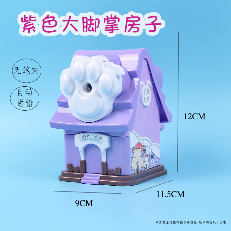 Factory Wholesale Pencil Pencil Shapper Hand-Cranked Primary School Student Pencil Sharpener Cartoon Cute Automatic Lead Pencil Sharpener Stationery Factory Wholesale Pencil Pencil Shapper Hand-Cranked Primary School Student Pencil Sharpener Cartoon Cute Automatic Lead Pencil Sharpener Stationery