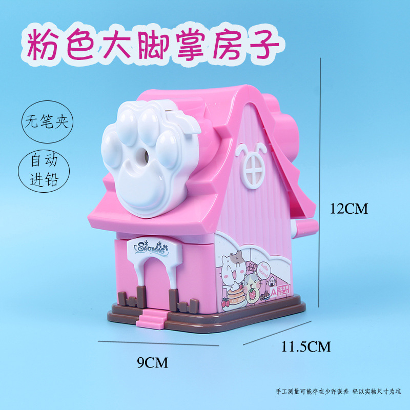 Factory Wholesale Pencil Pencil Shapper Hand-Cranked Primary School Student Pencil Sharpener Cartoon Cute Automatic Lead Pencil Sharpener Stationery Factory Wholesale Pencil Pencil Shapper Hand-Cranked Primary School Student Pencil Sharpener Cartoon Cute Automatic Lead Pencil Sharpener Stationery