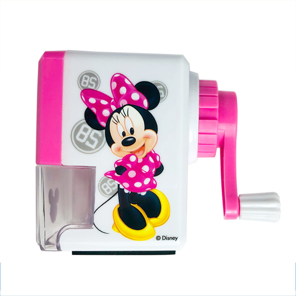 New Primary School Student Self-Arranged Pencil Shapper Children&#039;s Desktop Pencil Sharpener Hand Pencil Sharpener 6 Color Promotion Wholesale