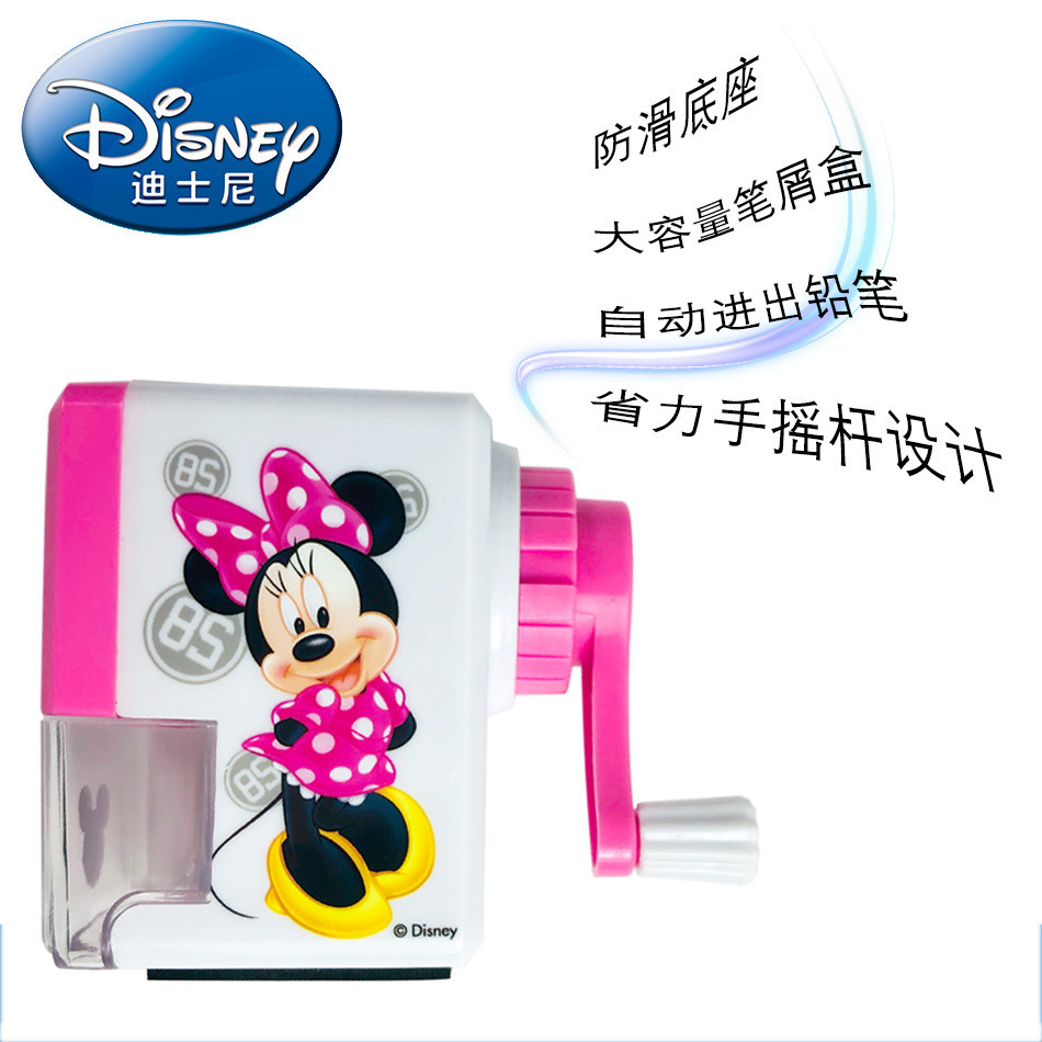 New Primary School Student Self-Arranged Pencil Shapper Children&#039;s Desktop Pencil Sharpener Hand Pencil Sharpener 6 Color Promotion Wholesale