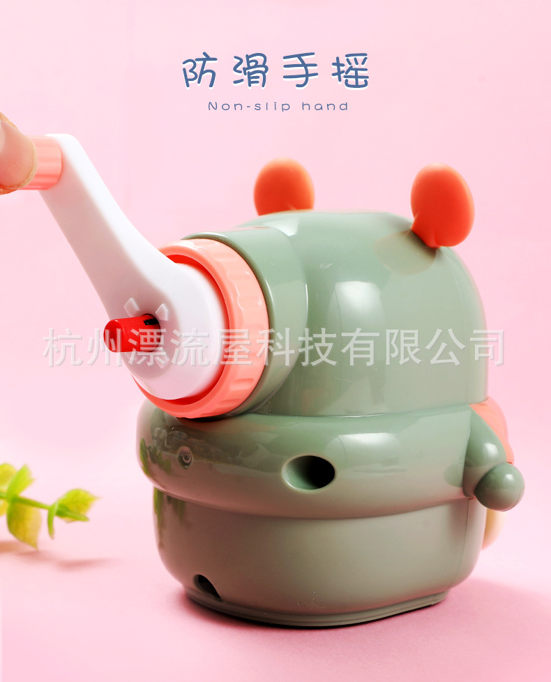 Children Learning Stationery Pencil-Sharpening Machine Creative Hand Shake Pencil Sharpener Children's Primary and Secondary School Gift Pencil Sharpener Pencil Shapper Children Learning Stationery Pencil-Sharpening Machine Creative Hand Shake Pencil Sharpener Children's Primary and Secondary School Gift Pencil Sharpener Pencil Shapper