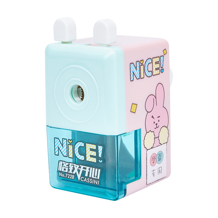 Factory Direct Supply Cute Penknife Cartoon Creative Pencil Sharpener E-Commerce Drainage Hand-Cranking Pencil Sharpener Wholesale Pencil Sharpener