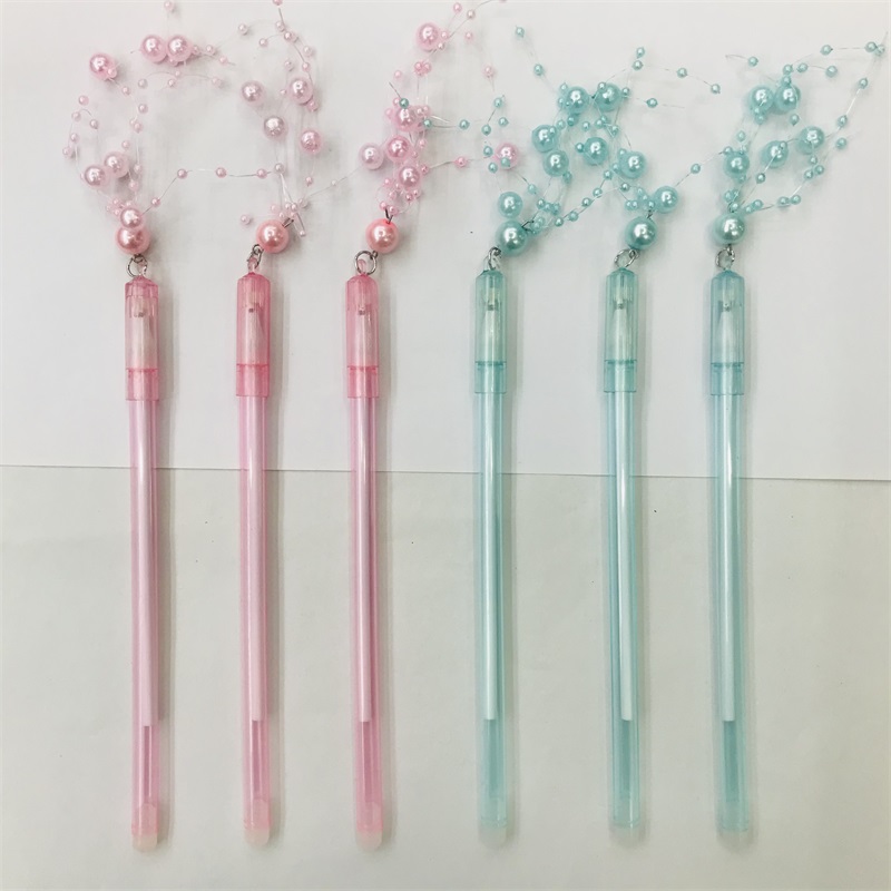 Creative Beads Shape Pendant Gel Pen Student Studying Stationery Office Pendant Ball Pen Exam Signature Pen Wholesale Creative Beads Shape Pendant Gel Pen Student Studying Stationery Office Pendant Ball Pen Exam Signature Pen Wholesale