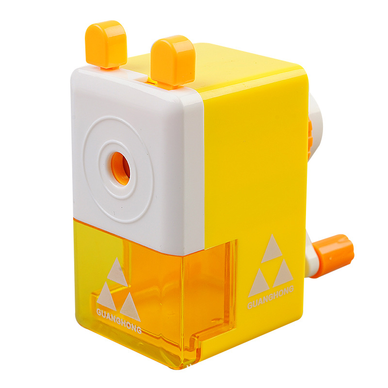 Creative Hand-Cranked Pencil Sharpener Pencil Sharpener Cute Pencil Shapper Primary and Secondary School Pencil-Sharpening Machine Gift Children Learning Stationery