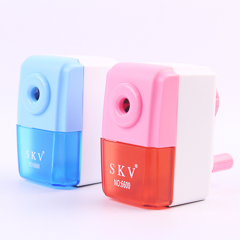 Creative Hand-Cranked Pencil Sharpener Pencil Sharpener Cute Pencil Shapper Primary and Secondary School Pencil-Sharpening Machine Gift Children Learning Stationery