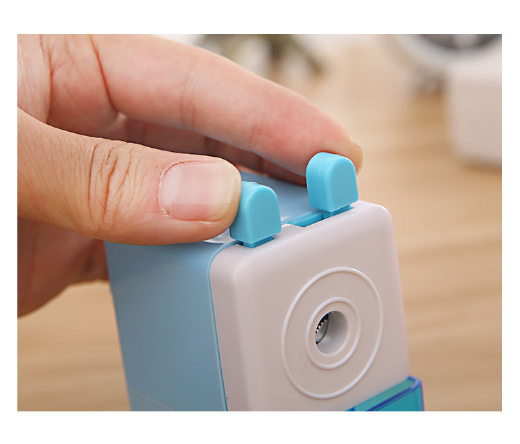 Creative Hand-Cranked Pencil Sharpener Pencil Sharpener Cute Pencil Shapper Primary and Secondary School Pencil-Sharpening Machine Gift Children Learning Stationery