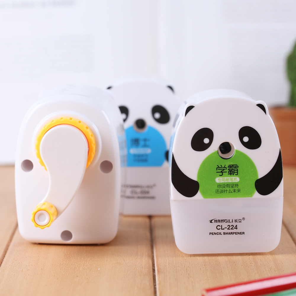 Changli 224 Student Cartoon Automatic Advance and Retreat Lead Pencil Sharpener Hand-Cranked