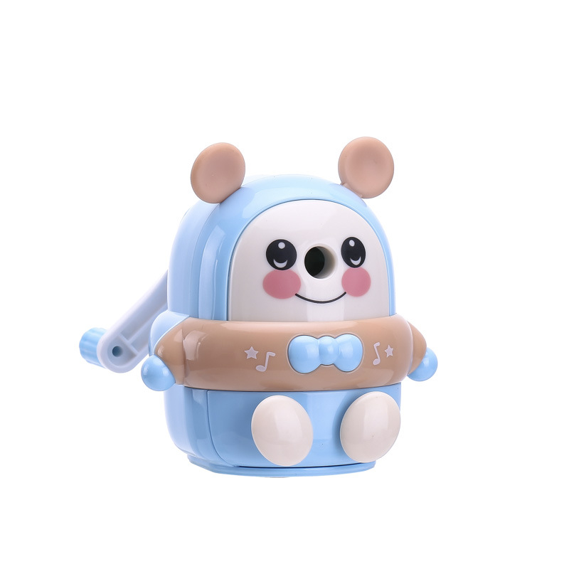 Dingbang Pencil Sharpener Children&#039;s Pencil Sharpener Cartoon Pencil Knife Stationery Automatic Hand-Cranking Pencil Shapper Wholesale Penknife