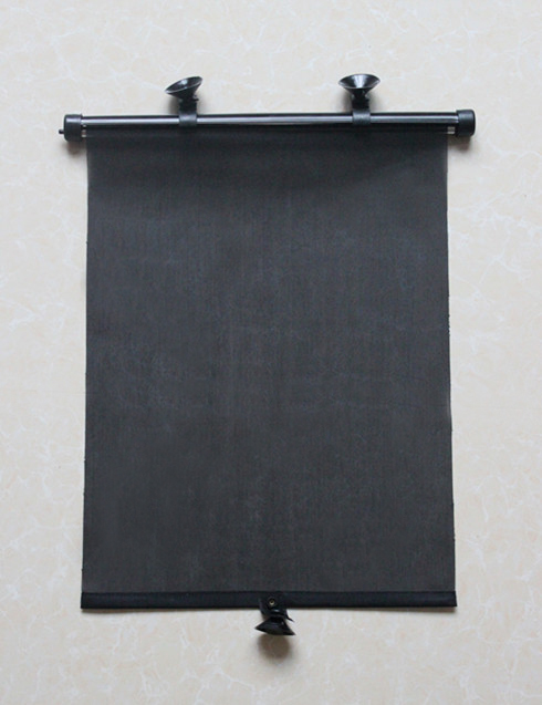 sun shade visor retaining LOGO Loaded fabric insulated curtain side retaining the Sun 40*45