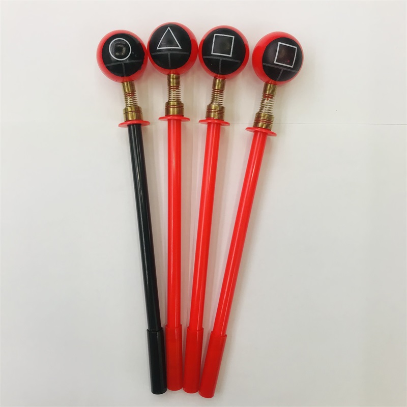 New Cute Squid Spring Gel Pen Triangle round and Square Gel Pen Student Ball Pen Student Office Pen New Cute Squid Spring Gel Pen Triangle round and Square Gel Pen Student Ball Pen Student Office Pen