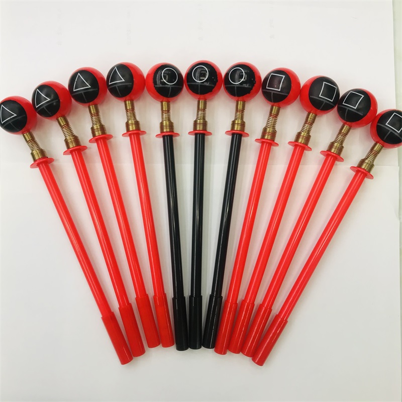 New Cute Squid Spring Gel Pen Triangle round and Square Gel Pen Student Ball Pen Student Office Pen New Cute Squid Spring Gel Pen Triangle round and Square Gel Pen Student Ball Pen Student Office Pen