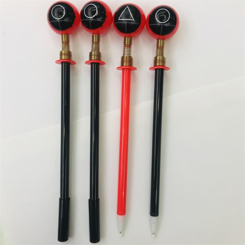New Cute Squid Spring Gel Pen Triangle round and Square Gel Pen Student Ball Pen Student Office Pen New Cute Squid Spring Gel Pen Triangle round and Square Gel Pen Student Ball Pen Student Office Pen