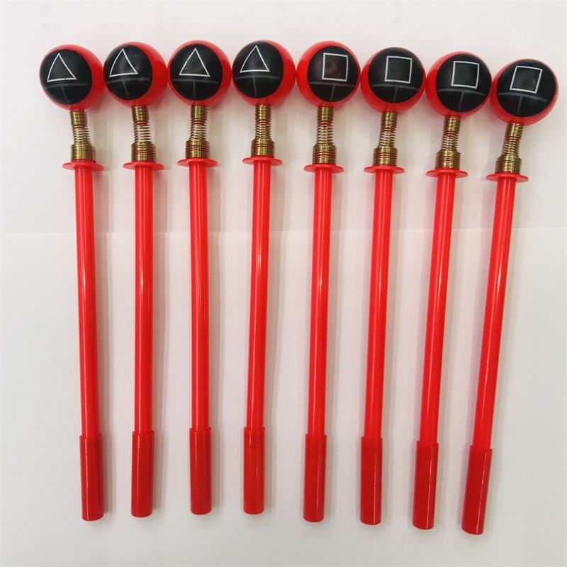 New Cute Squid Spring Gel Pen Triangle round and Square Gel Pen Student Ball Pen Student Office Pen New Cute Squid Spring Gel Pen Triangle round and Square Gel Pen Student Ball Pen Student Office Pen