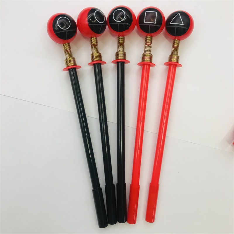 New Cute Squid Spring Gel Pen Triangle round and Square Gel Pen Student Ball Pen Student Office Pen New Cute Squid Spring Gel Pen Triangle round and Square Gel Pen Student Ball Pen Student Office Pen
