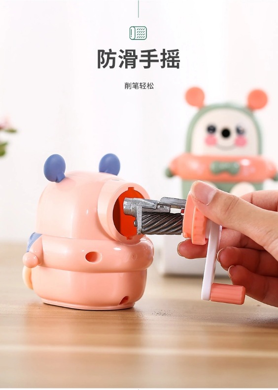 Pencil Sharpener Pencil Shapper Cartoon Automatic Lead Kindergarten Cute Cartoon Hand Pencil Sharpener Pencil Sharpener Printable