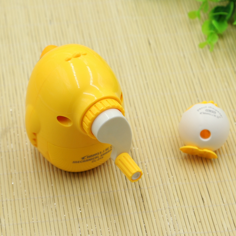 Chicken Child and Mother Automatic Pencil Shapper Pencil Sharpener Hand-Cranking Pencil Sharpener Student Penknife