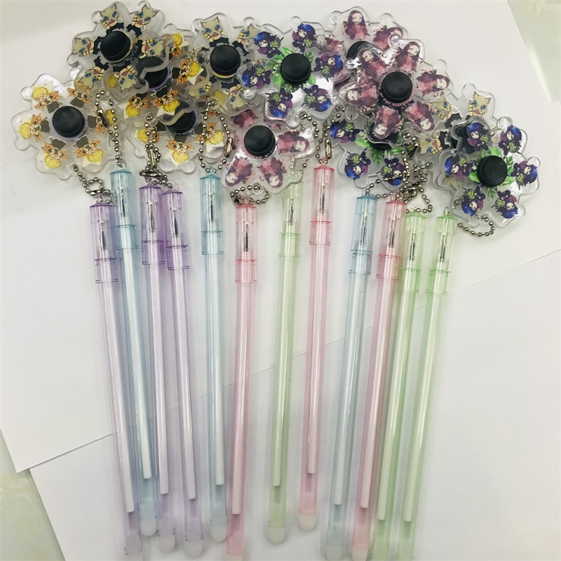 Mobile Phone Gyro Pendant Gel Pen Cartoon Character Cartoon Animal Fingertip Gyro Mo Mo Mo Yi Erasable Pen Mobile Phone Gyro Pendant Gel Pen Cartoon Character Cartoon Animal Fingertip Gyro Mo Mo Mo Yi Erasable Pen