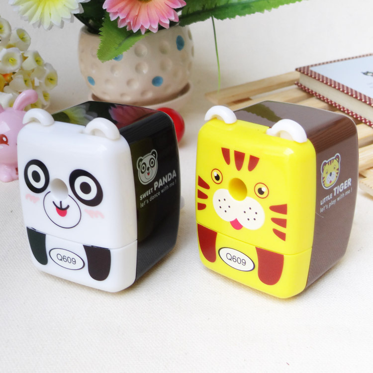 Korean Creative Stationery Cartoon Student Pencil Sharpener Hand Sharpener Pencil Sharper Wholesale