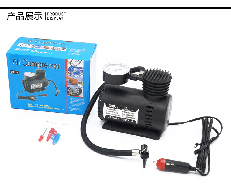 Micro air pump 12V inflator tire inflation locomotives contained air pump Micro air pump 12V inflator tire inflation locomotives contained air pump