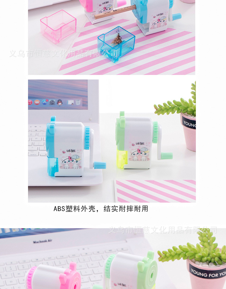 Creative Cartoon Automatic Pen Entry Pencil Shapper Student Studying Stationery Supplies Children's Hand Shake Pencil Sharpener Factory Wholesale Creative Cartoon Automatic Pen Entry Pencil Shapper Student Studying Stationery Supplies Children's Hand Shake Pencil Sharpener Factory Wholesale