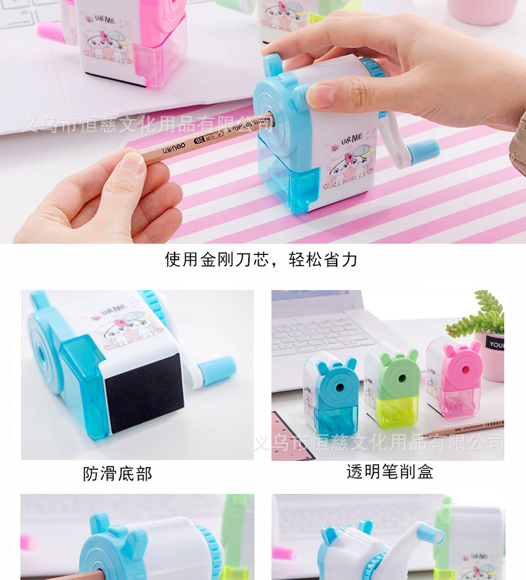 Creative Cartoon Automatic Pen Entry Pencil Shapper Student Studying Stationery Supplies Children's Hand Shake Pencil Sharpener Factory Wholesale Creative Cartoon Automatic Pen Entry Pencil Shapper Student Studying Stationery Supplies Children's Hand Shake Pencil Sharpener Factory Wholesale
