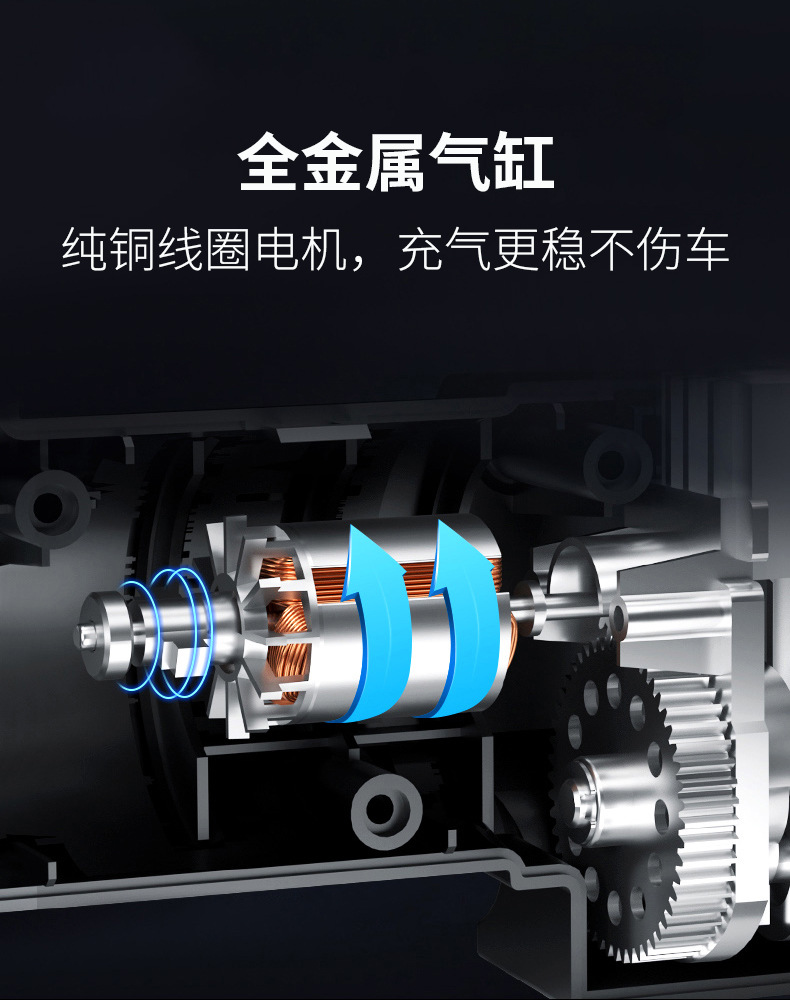Car Electric Air Pump Car Small Portable Inflator 12V High Power Charging Cylinder Car Electric Air Pump Car Small Portable Inflator 12V High Power Charging Cylinder