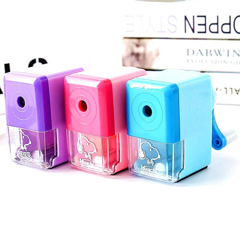 Wahchi Automatic Pencil Shapper Hand Crank Pencil for Pupils Pencil Sharpener Pencil Sharpener Twist Pencil Sharpener Children's Stationery