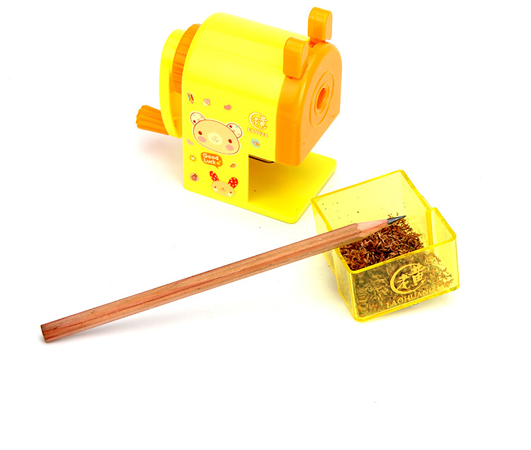 Manufacturers Produce Zinc Alloy Steel Knife Penknife E-Commerce Hand-Cranking Pencil Sharpener Student Creativity Customized Stationery