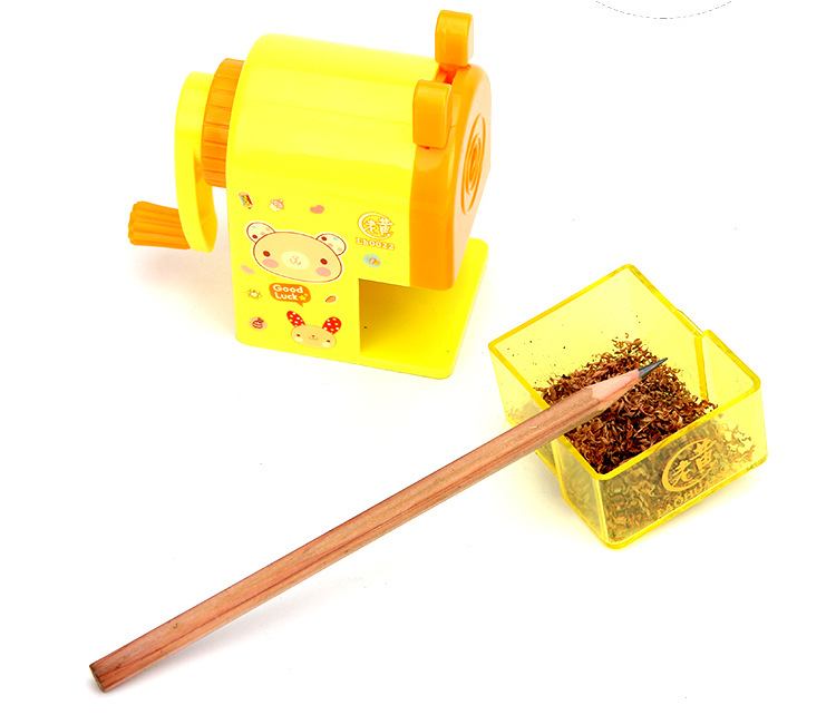 Manufacturers Produce Zinc Alloy Steel Knife Penknife E-Commerce Hand-Cranking Pencil Sharpener Student Creativity Customized Stationery