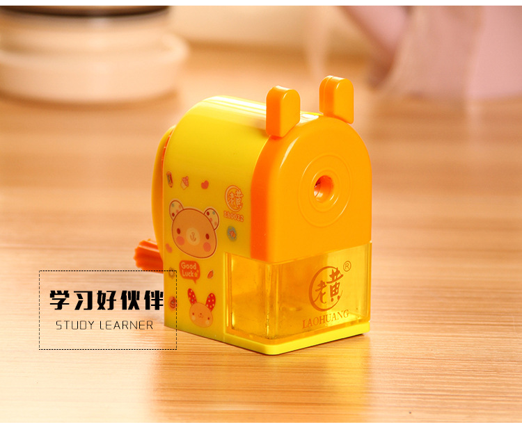 Manufacturers Produce Zinc Alloy Steel Knife Penknife E-Commerce Hand-Cranking Pencil Sharpener Student Creativity Customized Stationery