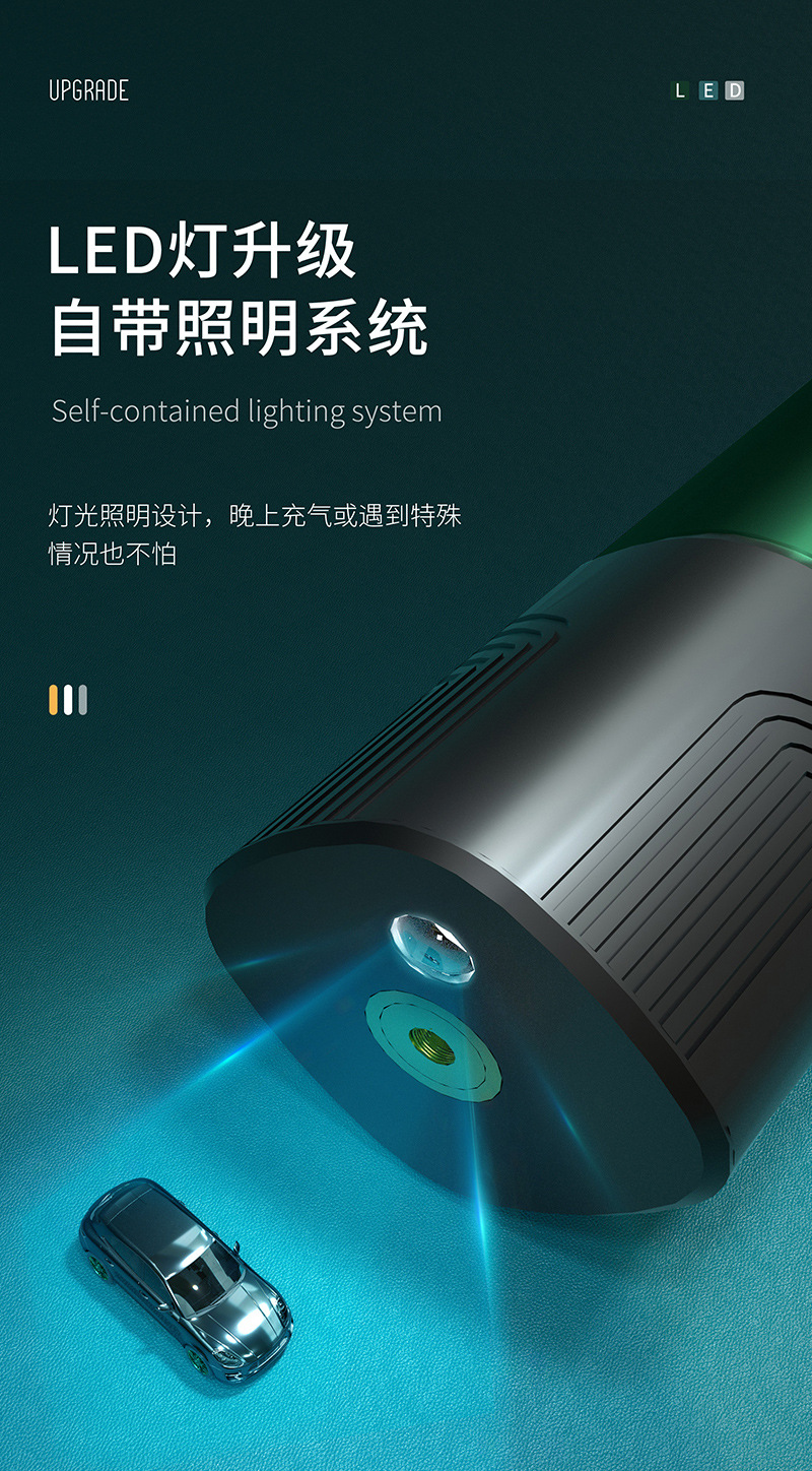 Portable Car Digital Display Inflator Electric Handheld Tire Pump Smart Wireless Car Air Pump Portable Car Digital Display Inflator Electric Handheld Tire Pump Smart Wireless Car Air Pump