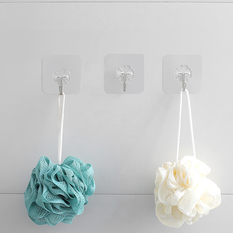 Hook Strong Adhesive Wall Hanging Wall Sucker Traceless Load Bearing Bathroom Kitchen Hook Paste No-Punch Sticky Hook