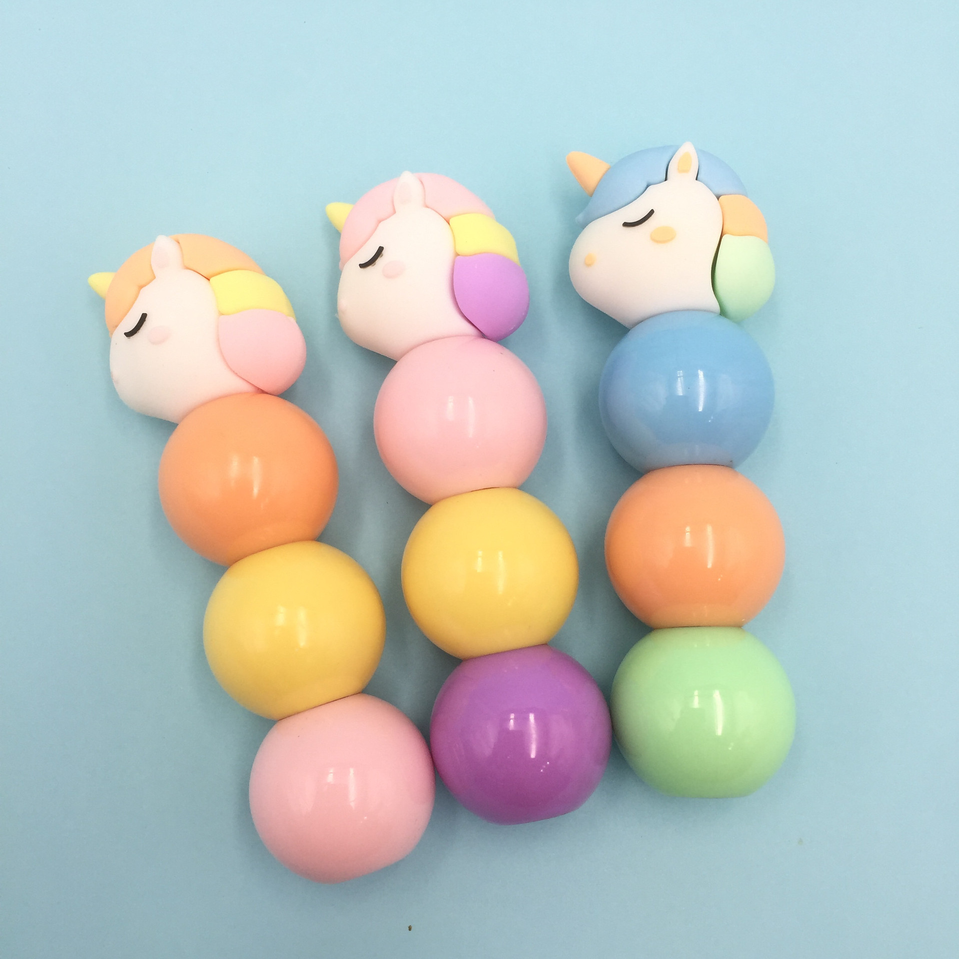 Korean Silicone Unicorn Fluorescent Pen Building Blocks Splicing Assembly Macaron Color Highlighter Key Mark Hand Account Pen Korean Silicone Unicorn Fluorescent Pen Building Blocks Splicing Assembly Macaron Color Highlighter Key Mark Hand Account Pen