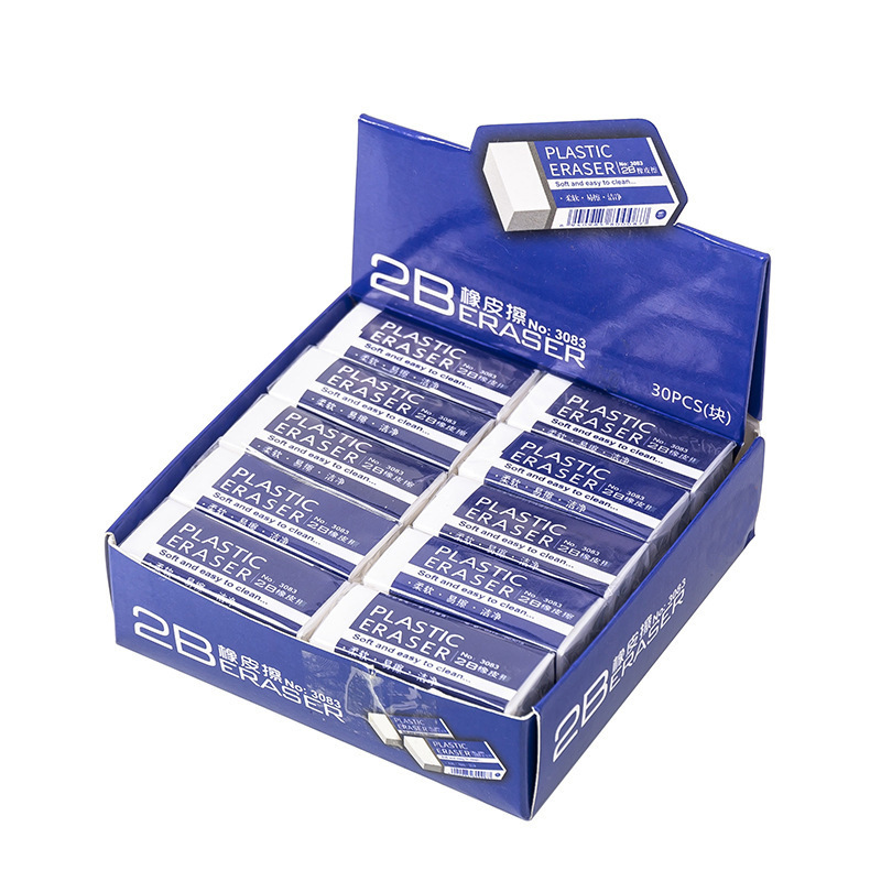 2B Examination Exclusive Eraser Pencil Writing Wipe Clean No Trace Primary School Student Creative Stationery Supplies T