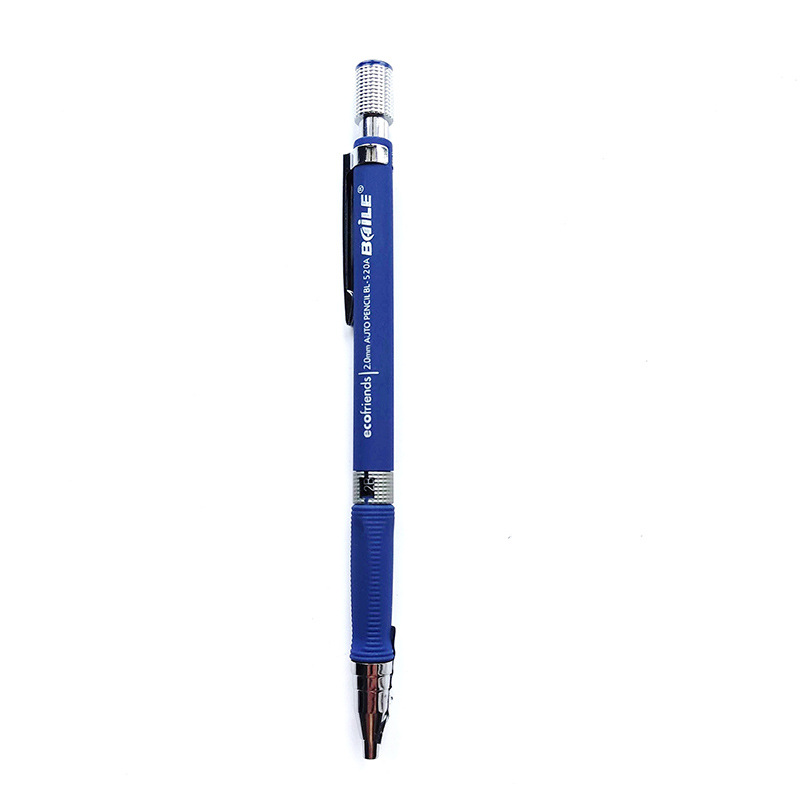 Baile Baile BL-520A 2.0mm Propelling Pencil 2B Exam Press Core Drawing and Writing Propelling Pencil