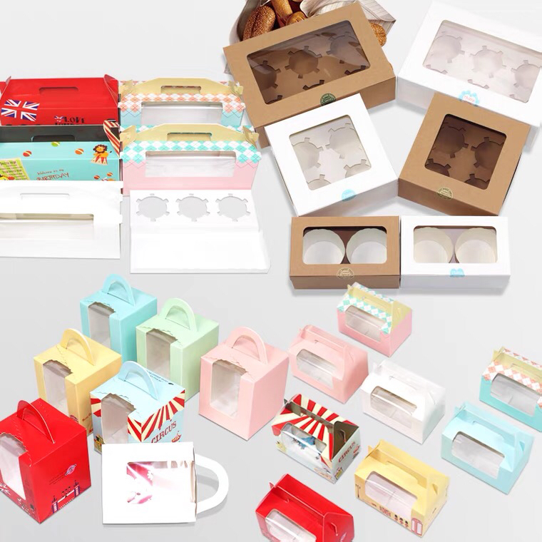 Single 1/2/3/4/6/12 Tablets Portable Window Paper Cup Cake Box Mousse Wood Bran Pudding Bottle Egg Tart Packing Box Single 1/2/3/4/6/12 Tablets Portable Window Paper Cup Cake Box Mousse Wood Bran Pudding Bottle Egg Tart Packing Box